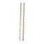 Set Glisiere Aluminiu 1,25m – Sistem Jaluzele Orientabile Terasă (15 Lamele) Exterior KIT 1M