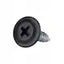 Surub Cap Teșit Saiba 4.2×19 mm Negru 50 buc GLISIERE IEFTINE