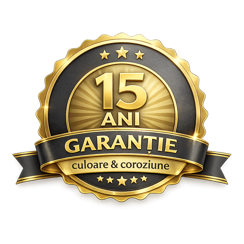 Lamelă Metalică 120 cm – Jaluzele Orientabile Balcon | Profil Z Premium Anticoroziune 15 Ani LAMELA Z METAL 1,2M