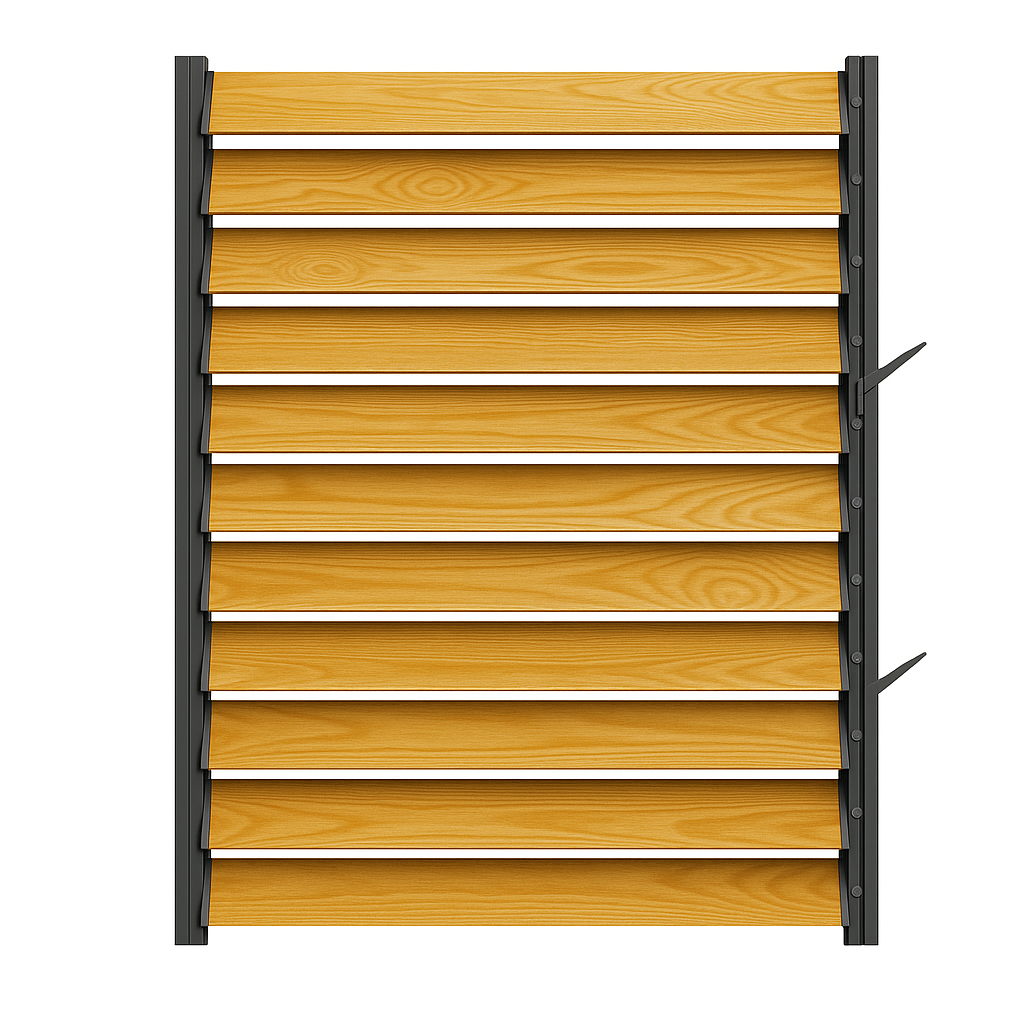 Panou Set Glisiere + 11 lamele pin termotratat 150 cm GLISIERE IEFTINE