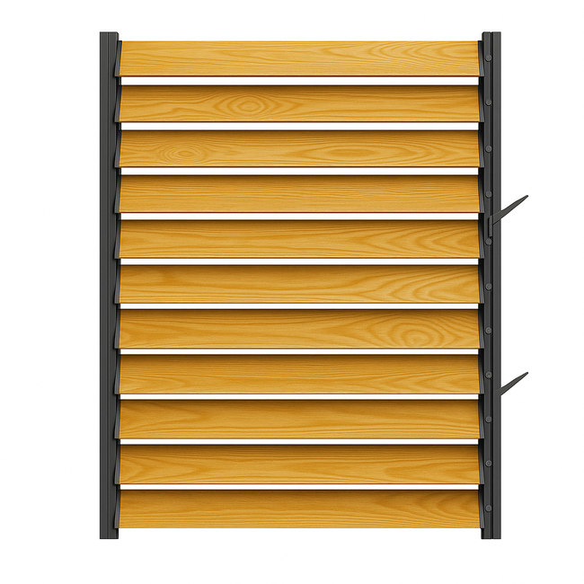 Panou Set Glisiere + 11 lamele pin termotratat 150 cm GLISIERE IEFTINE Hover Image