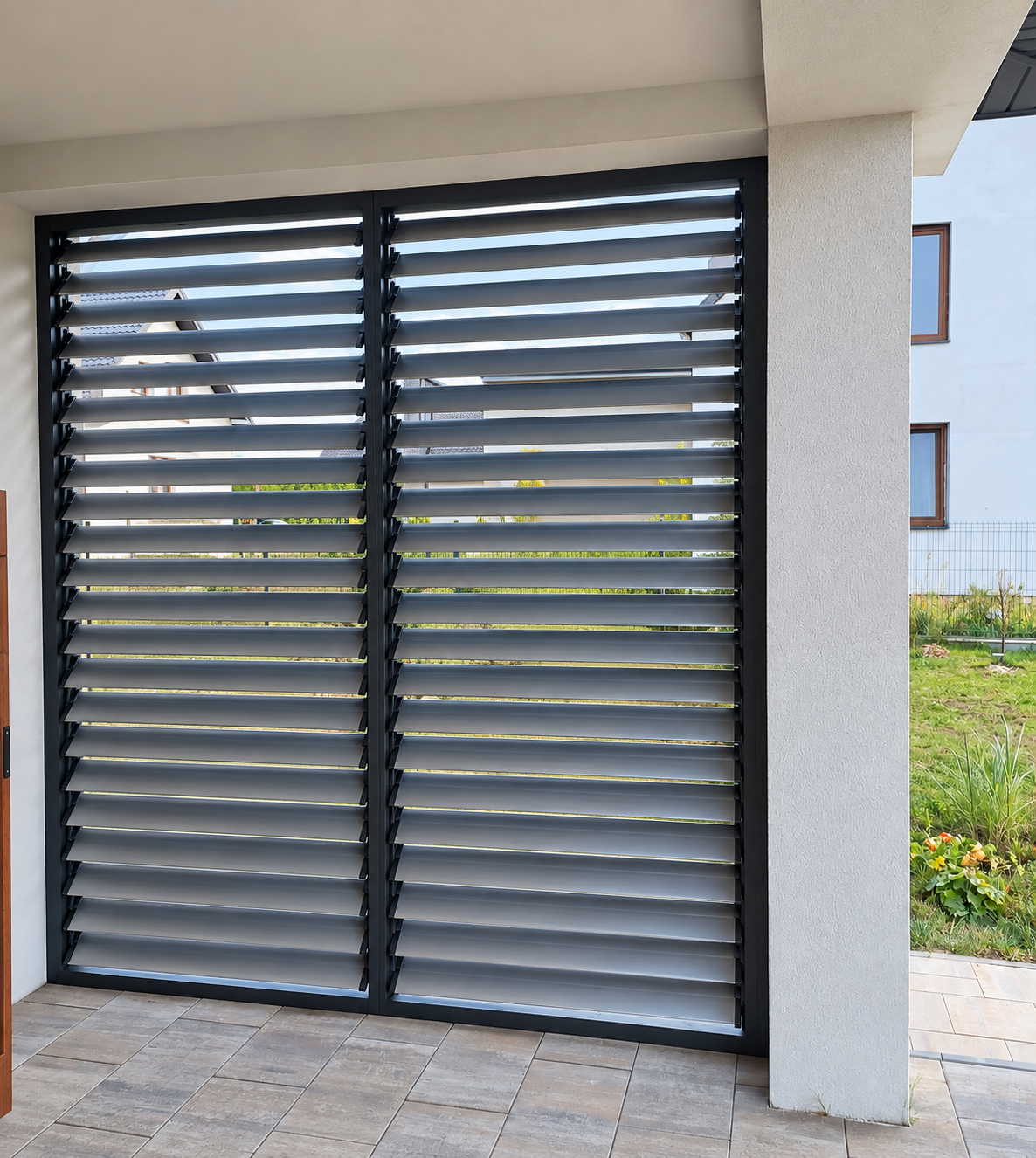 Lamelă Aluminiu Natur 100 cm – Profil Z pentru Jaluzele Orientabile Pergolă și Terasă GLISIERE IEFTINE