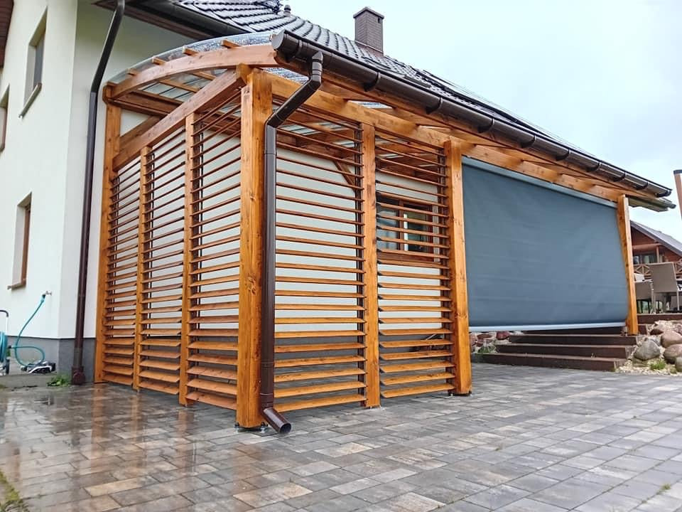 Set de glisiere 2 metri din Metal (2metri liniari)  – Sistem de Închidere pentru Foișoare, Balcoane și Terase de 1 metru (Copie) (Copie) LUMINAL