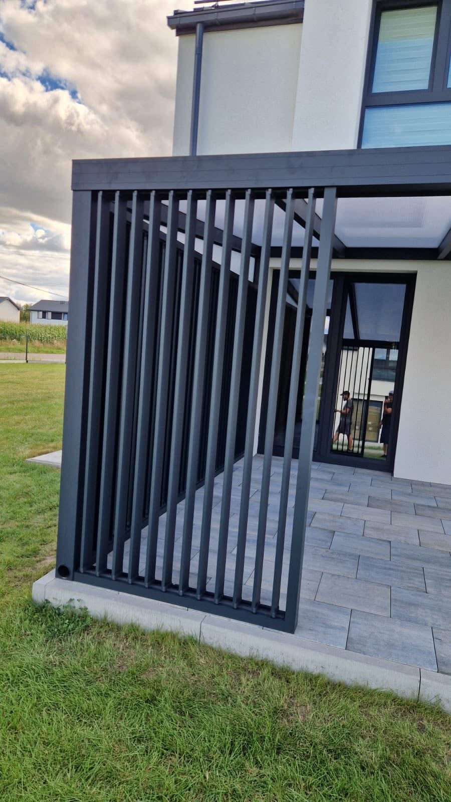 Set glisieră 1 metru 11 lamele  – Glisiere metalice pentru panouri culisante lemn, exterior, pergole – Sistem complet premium GLISIERE IEFTINE