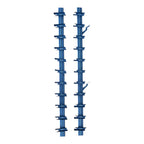 Glisiere LUMINAL 1 Metru – Kit Jaluzele Orientabile Exterior | Profil Stânga + Dreapta KIT 1M