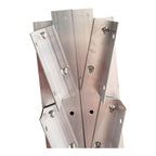 Set Glisiere Aluminiu 1m – Sistem Jaluzele Orientabile Terasă (12 Lamele) Exterior KIT 1M