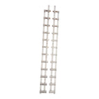 Set Glisiere Aluminiu 1m – Sistem Jaluzele Orientabile Terasă (12 Lamele) Exterior KIT 1M