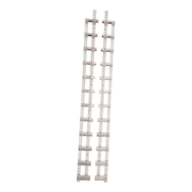 KIT Glisiere Aluminiu 2,5M (2x1,25M) – Sistem Jaluzele Orientabile Terasă Exterior – 12 Lamele / Modul Main Image