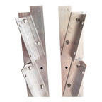 Set Glisiere Aluminiu 1m – Sistem Jaluzele Orientabile Terasă (12 Lamele) Exterior KIT 1M