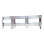 Set Glisiere Aluminiu 1m – Sistem Jaluzele Orientabile Terasă (12 Lamele) Exterior KIT 1M