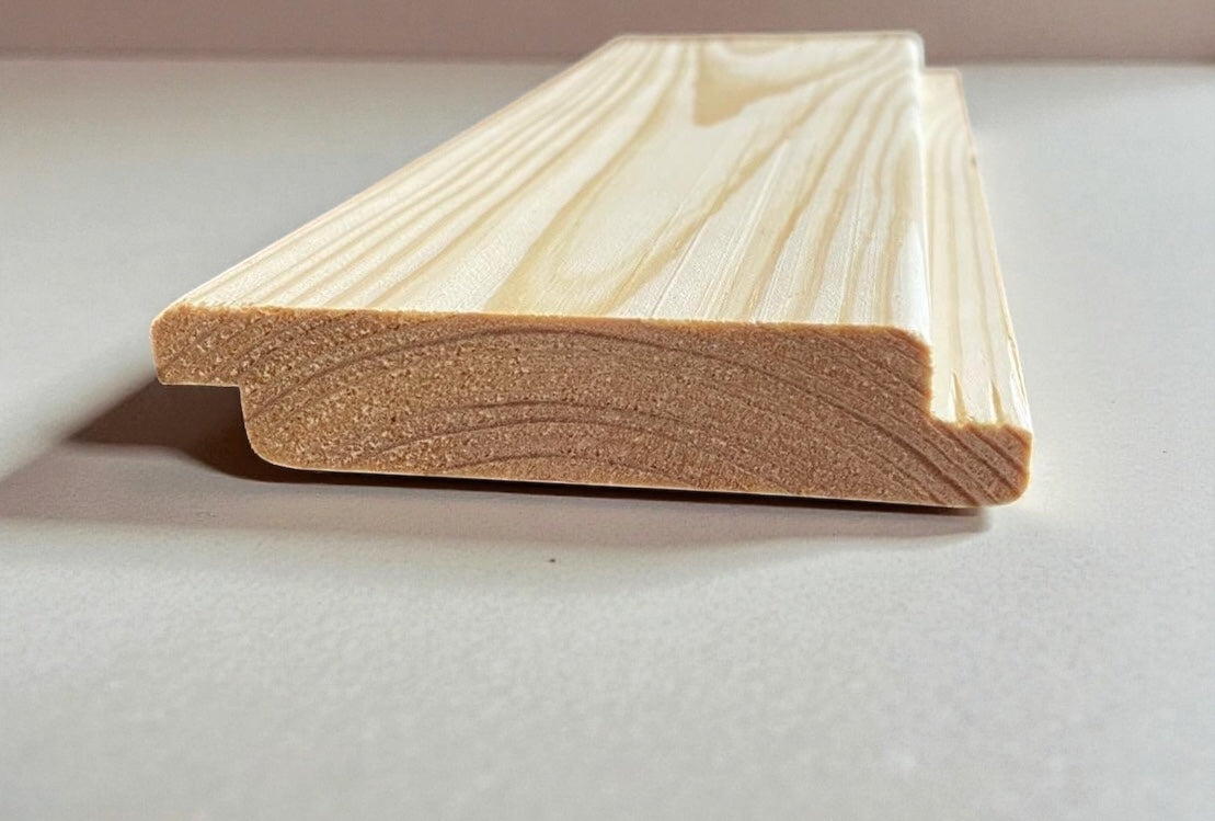 Lamela Z Pin Natur 100 cm – Profil Z din Lemn Special pentru Glisiere, Panouri Glisante, și Jaluzele GLISIERE IEFTINE